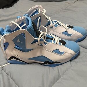 Jordan Athletic Shoes in Blue and White